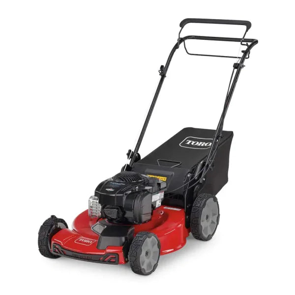 22-inch recycled high-wheel front-wheel drive gasoline self-propelled lawn mower with super grass collection bag