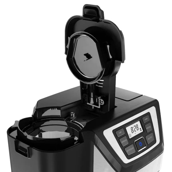 12-Cup Black/Stainless Residential Drip Coffee Maker